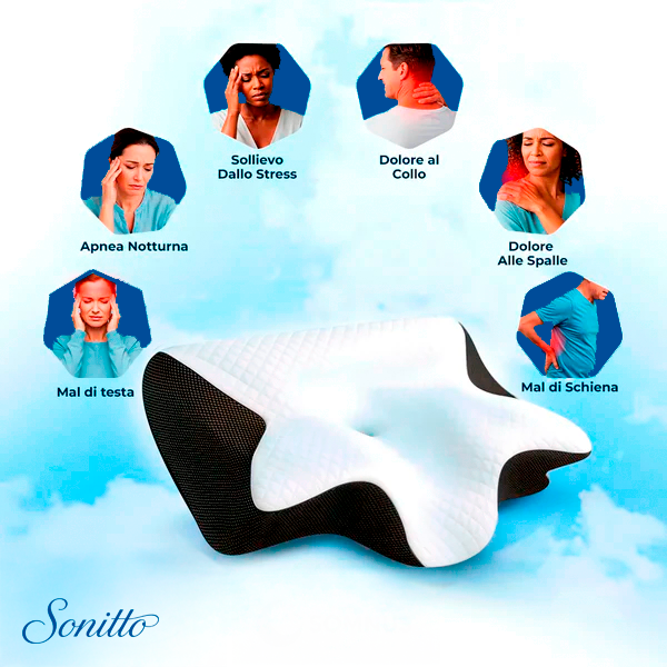 Cuscino Cervicale Ortopedico - Sonitto™